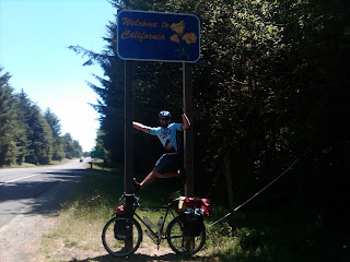 me and welcome to california sign