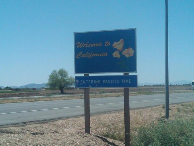 california sign