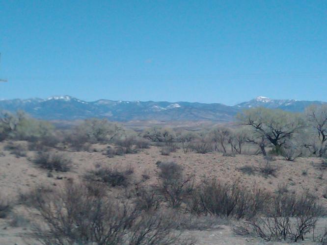 mountains in the distance