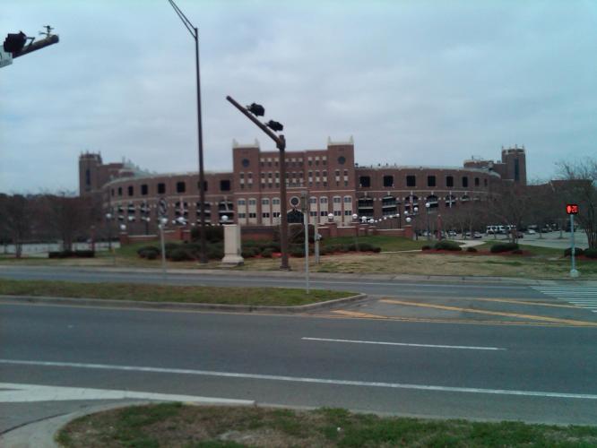 FSU's stadium. Its quite large.