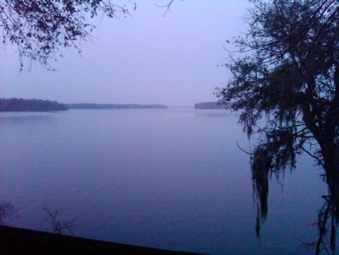 Lake Talquin this morning.