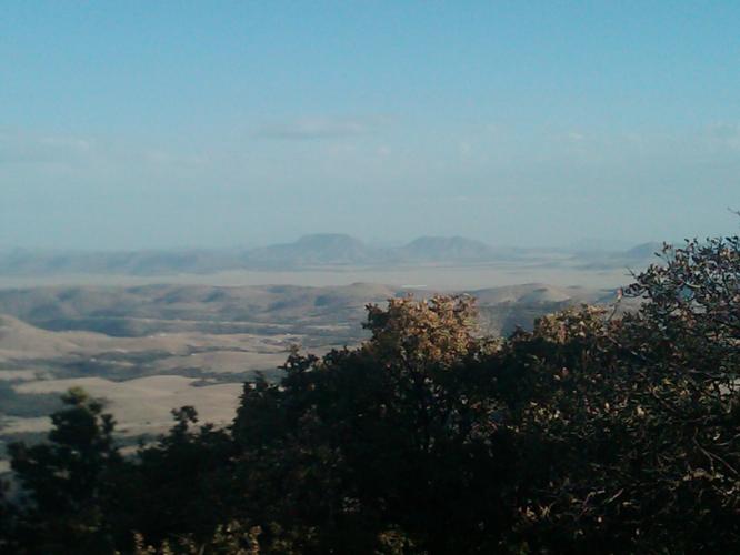 View from McDonald Observatory.