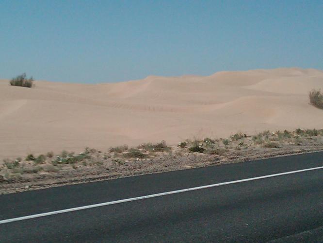 sand dunes