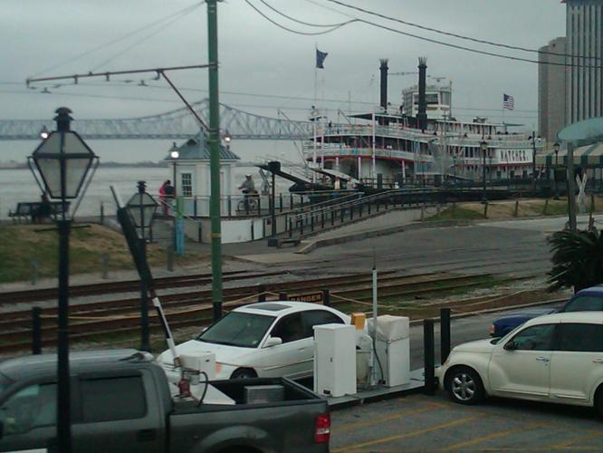 Mississippi and a steamboat.